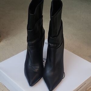 Steve Madden Black Heeled Boots